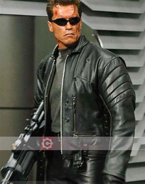 terminator 3 jacket replica|arnold schwarzenegger leather jacket.